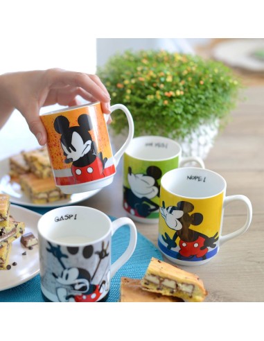 Mug Verde Impilabile Mickey Mouse Orgoglioso Egan 350 ml