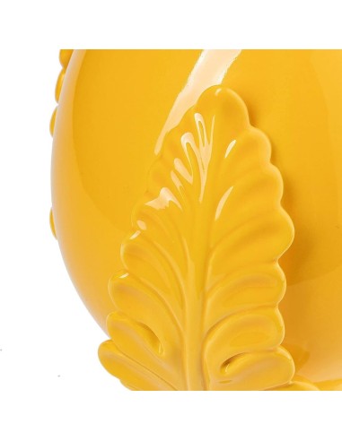 Pumo giallo dipinto a mano h 22 Montemaggi