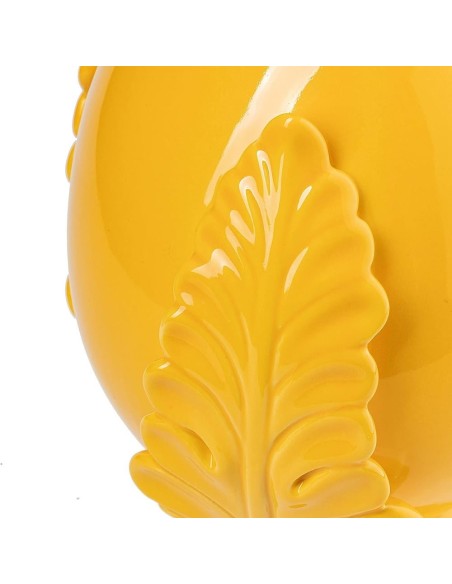 Pumo giallo dipinto a mano h 22 Montemaggi