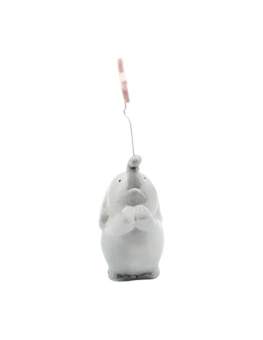 Elefante Dumbo con Stella Rosa Ilary Queen 18(H) cm