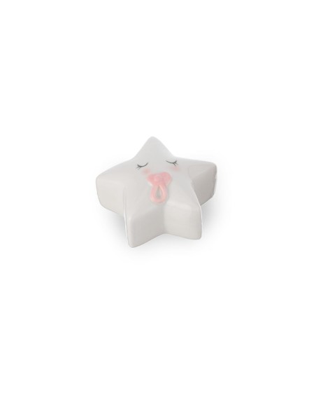 Stellina Rosa con Luce Led Ilary Queen 8(H) cm