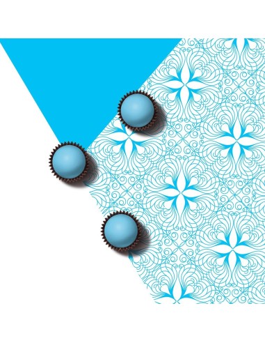 Borsetta Maxtris con PRALINE TR?°SOR AZZURRO 500 g.