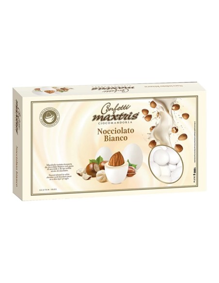 Confetti Maxtris NOCCIOLATO BIANCO 1 KG.