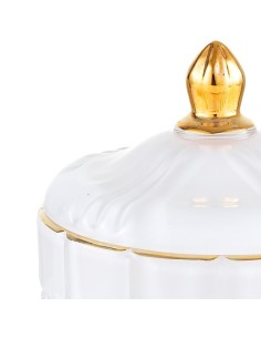 Candela in vetro Bianco Tresors EM? 2