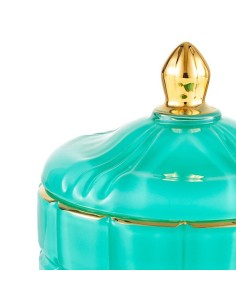 Candela in vetro Verde Tresors EM? 2
