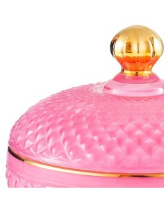 Scatola ovale grande in vetro cipria Medina EM? 2