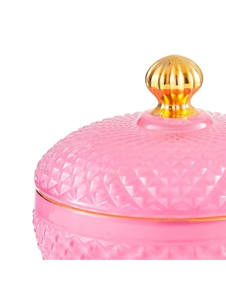 Scatola ovale piccola in vetro cipria Medina EM?