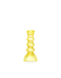 Candeliere piccolo in vetro Giallo Marrakech EM?