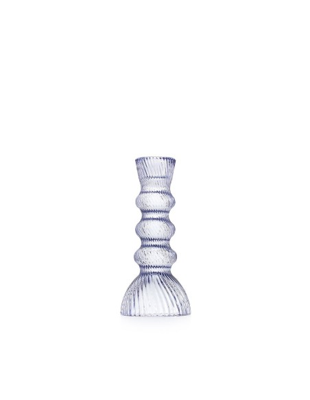 Candeliere piccolo in vetro Blu Marrakech EM?