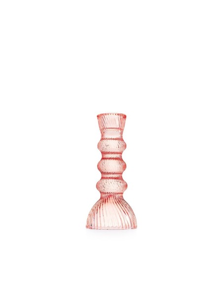 Candeliere piccolo in vetro Cipria Marrakech EM?