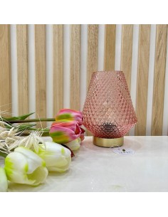 Lampada in vetro cipria Marrakech EM?