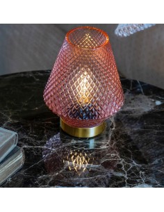 Lampada in vetro cipria Marrakech EM? 2