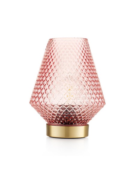 Lampada in vetro cipria Marrakech EM?