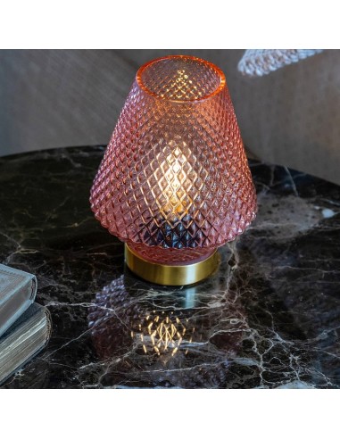 Lampada in vetro giallo Marrakech EM?