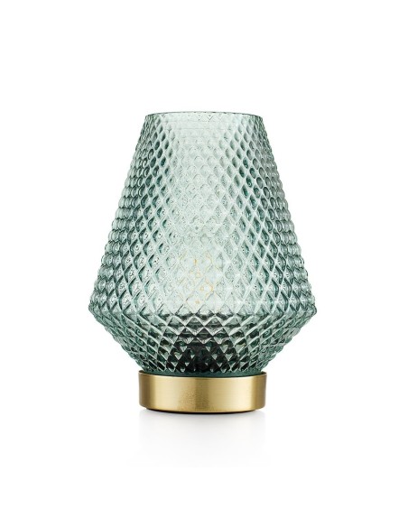 Lampada in vetro verde Marrakech EM?
