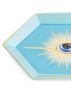 Vassoio esagonale piccolo celeste Egeo EM? 2