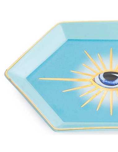 Vassoio esagonale grande celeste Egeo EM?