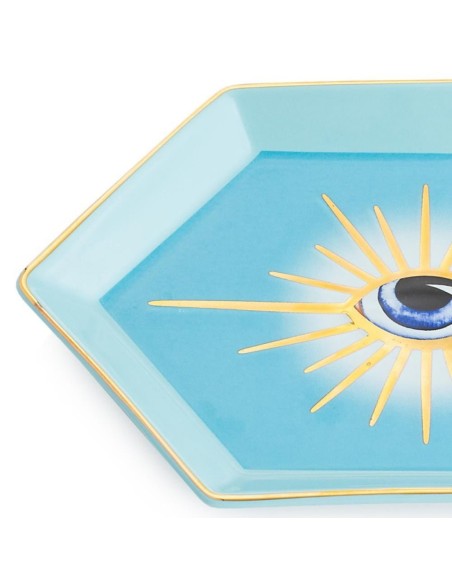 Vassoio esagonale grande celeste Egeo EM?