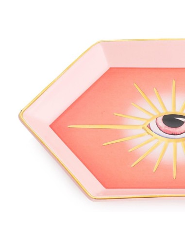 Vassoio esagonale grande cipria Egeo EM?