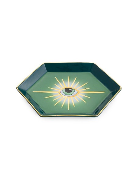 Vassoio esagonale grande verde Egeo EM?