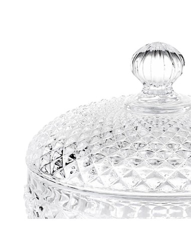 Scatola tonda in vetro trasparente Eterea EM?