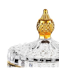 Porta bonbon grande in vetro trasparente Eterea EM? 2