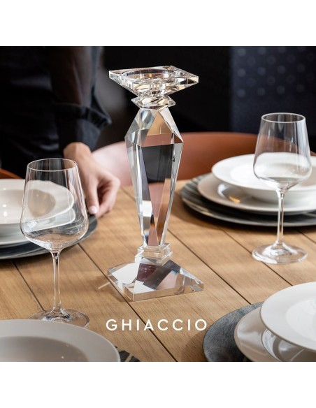 Candeliere in Cristallo Ghiaccio EM? 25,3(H) Cm