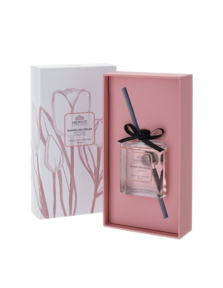 Set Profuma ambiente Dandelion Fields Tulipani rosa Hervit 100 ml