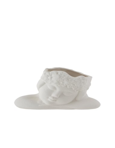 Vaso Angelo In Gres Rosa - Ilary Queen
