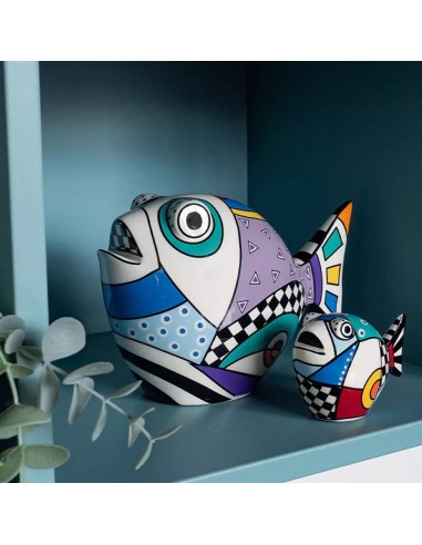 Pesce grande Warà colorato Egan