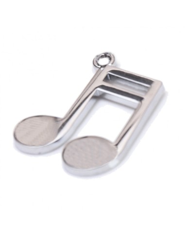 Gadget Nota musicale in metallo cromato Greenford Gadget Nota musicale in metallo cromato Greenford