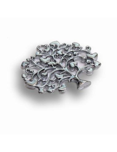 Gadget albero della vita in metallo cromato Greenford