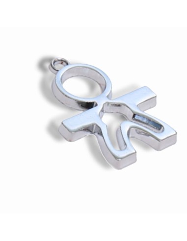Gadget bimbo in metallo cromato Greenford Gadget bimbo in metallo cromato Greenford