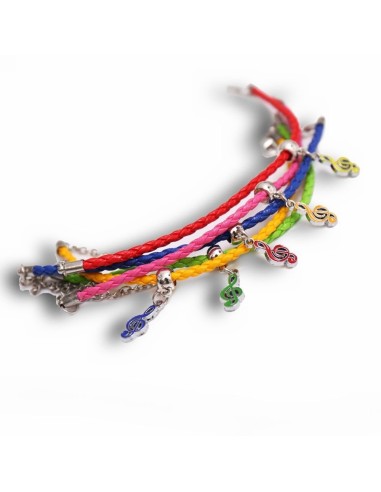 Gadget mini chiave di violino in metallo smaltato colorato Greenford