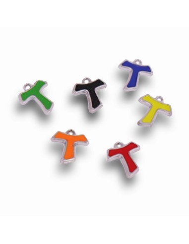 Gadget mini Tau in metallo smaltato colorato Greenford