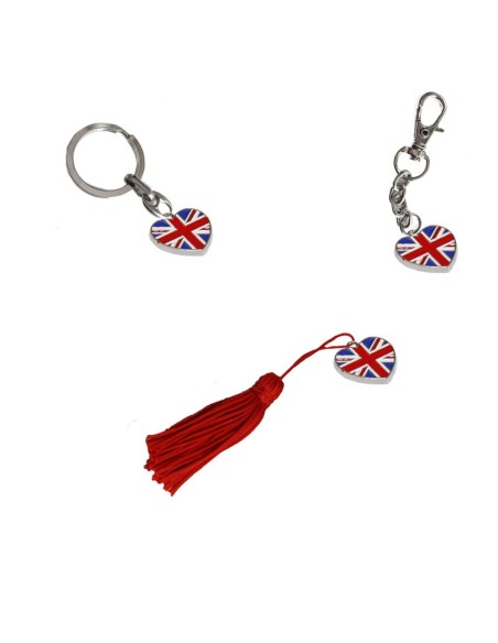 Gadget mini cuore in metallo smaltato Greenford