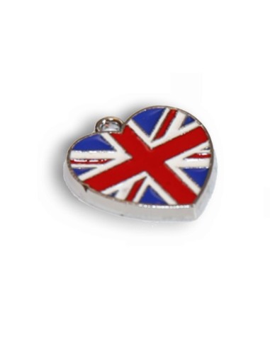 Gadget mini cuore in metallo smaltato Greenford