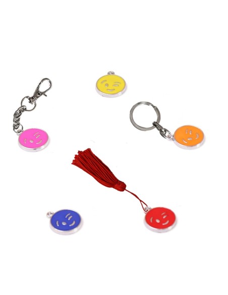 Gadget Mini smile in metallo smaltato assortito Greenford
