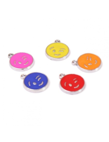 Gadget Mini smile in metallo smaltato assortito Greenford