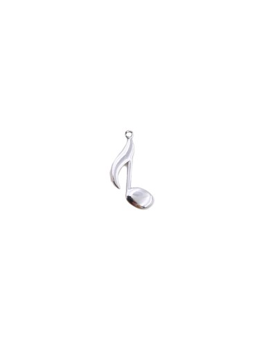 Gadget Nota musicale croma 3d in metallo cromato Greenford