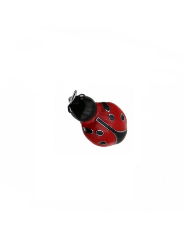 Gadget Coccinella maxi 3D in metallo smaltato Greenford