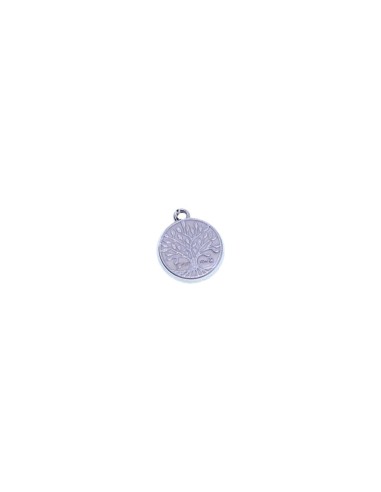 Gadget albero della vita tienimi con te in metallo cromato Greenford