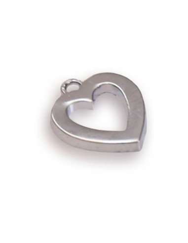 Gadget Mini cuore in metallo cromato Greenford