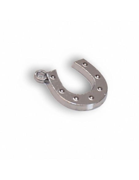 Gadget mini ferro di cavallo in metallo cromato Greenford