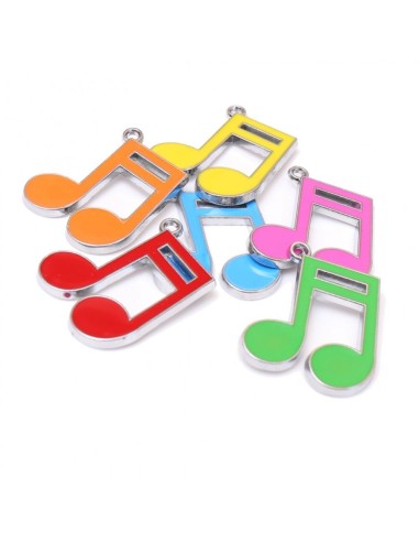 Gadget Nota musicale in metallo smaltato assortito Greenford