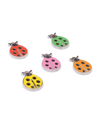 Gadget Mini coccinella in metallo smaltato assortito Greenford