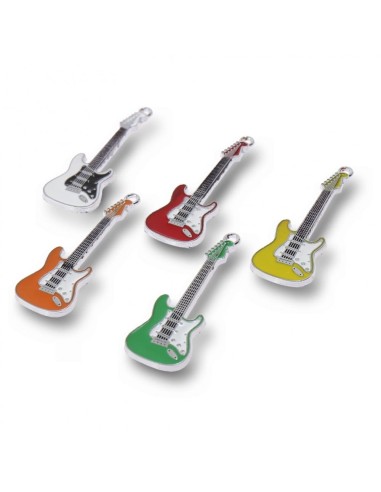 Gadget Chitarra Moderna in metallo smaltato assortito Greenford