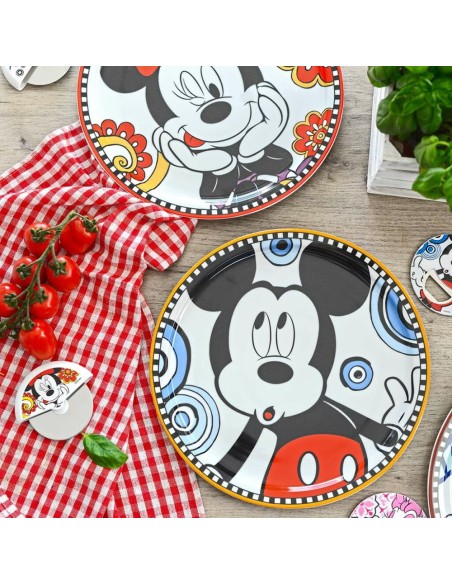 Piatto pizza Topolino Disney Forever and Ever Egan