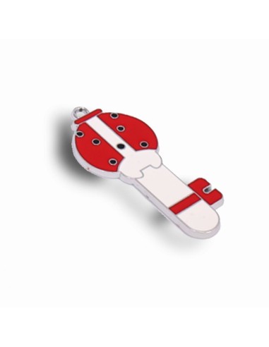 Gadget Coccinella rossa in metallo smaltato Greenford