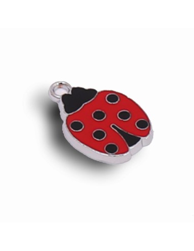Gadget Coccinella rossa in metallo smaltato Greenford